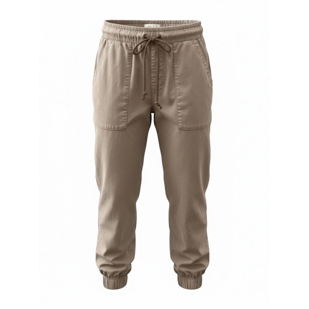 cloth & stone Women's Track Joggers in Taupe - Size XS - CONTAINS FLAW